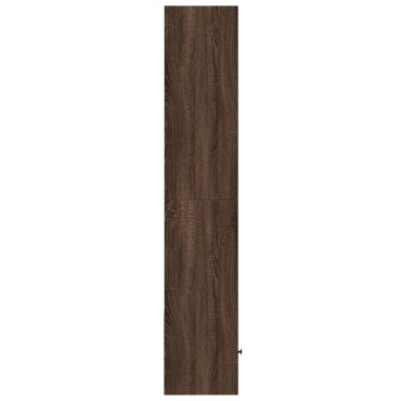 vidaXL Βιβλιοθήκη καφέ δρυς 40x36x189cm από Επεξεργασμένο Ξύλο 1 τεμ.