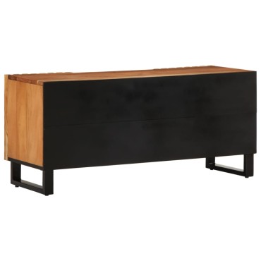 vidaXL Έπιπλο Τηλεόρασης 105x34x46cm από Μασίφ Ξύλο Ακακίας 1 τεμ.