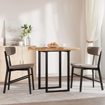 vidaXL Επιφάνεια Τραπεζιού Τετράγωνη 70x70x4cm Μασίφ Ξύλο Ακακίας 1 τεμ.