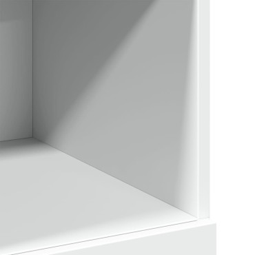 vidaXL Ντουλάπι Λευκό 80x42,5x124cm από Επεξεργασμένο Ξύλο 1 τεμ.