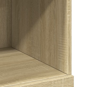 vidaXL Ντουλάπι Sonoma Δρυς 80x42,5x124cm από Επεξεργασμένο Ξύλο 1 τεμ.