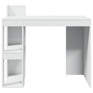 vidaXL Γραφείο Λευκό 103,5x56,5x94cm από Επεξεργασμένο Ξύλο 1 τεμ.