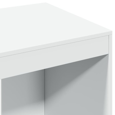 vidaXL Γραφείο Λευκό 103,5x56,5x94cm από Επεξεργασμένο Ξύλο 1 τεμ.