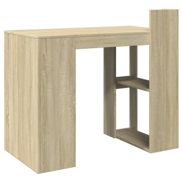 vidaXL Γραφείο Sonoma Δρυς 103,5x56,5x94cm από Επεξεργασμένο Ξύλο 1 τεμ.
