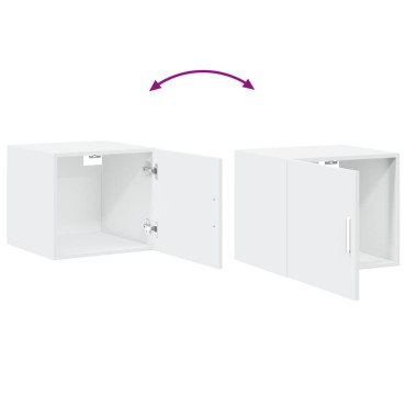 vidaXL Ντουλάπι Τοίχου Λευκό 45x42,5x40cm Επεξεργασμένο Ξύλο 1 τεμ.