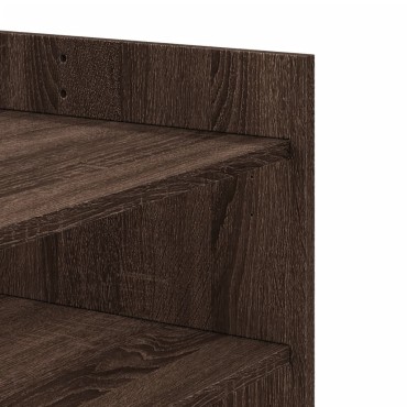 vidaXL Τραπεζάκι Σαλονιού Καφέ Δρυς 80x50x50cm Επεξεργασμένο Ξύλο 1 τεμ.