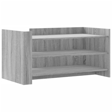 vidaXL Τραπεζάκι Σαλονιού Γκρι Sonoma 100x50x50cm Επεξεργασμένο Ξύλο 1 τεμ.