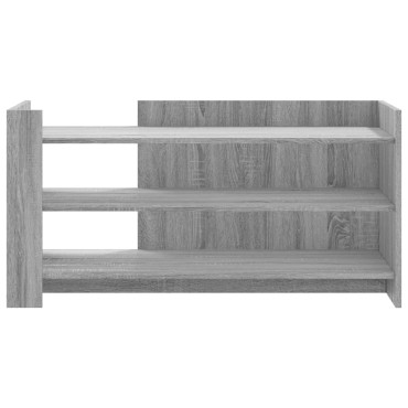 vidaXL Τραπεζάκι Σαλονιού Γκρι Sonoma 100x50x50cm Επεξεργασμένο Ξύλο 1 τεμ.