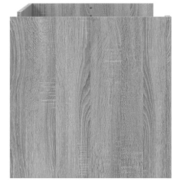 vidaXL Τραπεζάκι Σαλονιού Γκρι Sonoma 100x50x50cm Επεξεργασμένο Ξύλο 1 τεμ.
