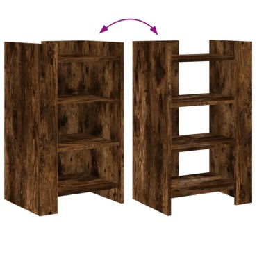 vidaXL Συρταριέρα Καπνιστή Δρυς 45x35x75cm από Επεξεργ. Ξύλο 1 τεμ.