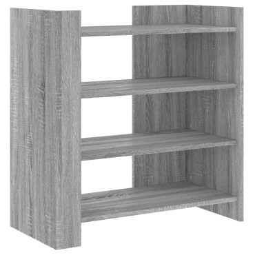 vidaXL Ντουλάπι Γκρι Sonoma 73,5x35x75cm από Επεξεργασμένο Ξύλο 1 τεμ.