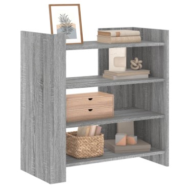 vidaXL Ντουλάπι Γκρι Sonoma 73,5x35x75cm από Επεξεργασμένο Ξύλο 1 τεμ.
