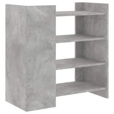 vidaXL Ντουλάπι Γκρι Σκυροδέματος 73,5x35x75cm Επεξεργασμένο Ξύλο 1 τεμ.