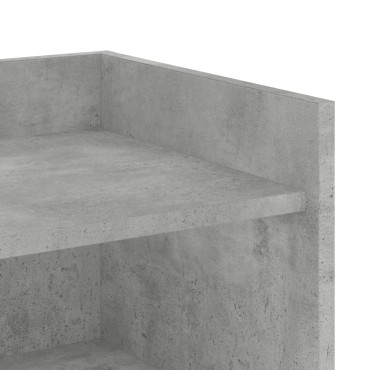 vidaXL Ντουλάπι Γκρι Σκυροδέματος 73,5x35x75cm Επεξεργασμένο Ξύλο 1 τεμ.