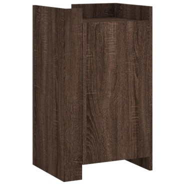 vidaXL Μπουφές Καφέ Δρυς 45x35x75cm από Επεξεργασμένο Ξύλο 1 τεμ.