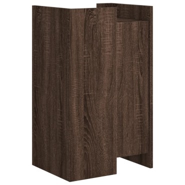 vidaXL Μπουφές Καφέ Δρυς 45x35x75cm από Επεξεργασμένο Ξύλο 1 τεμ.
