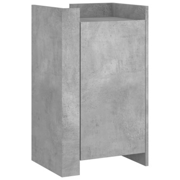 vidaXL Συρταριέρα Γκρι Σκυροδ. 45x35x75cm από Επεξεργασμένο Ξύλο 1 τεμ.