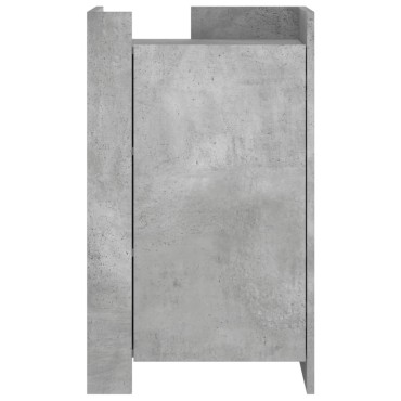 vidaXL Συρταριέρα Γκρι Σκυροδ. 45x35x75cm από Επεξεργασμένο Ξύλο 1 τεμ.