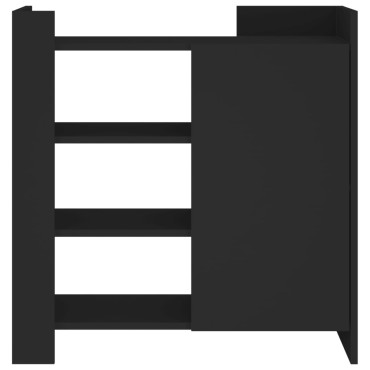 vidaXL Ντουλάπι Μαύρο 73,5x35x75cm από Επεξεργασμένο Ξύλο 1 τεμ.