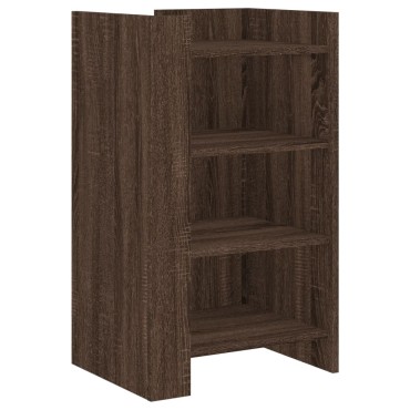 vidaXL Μπουφές Καφέ Δρυς 45x35x75cm από Επεξεργασμένο Ξύλο 1 τεμ.