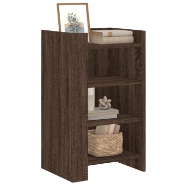 vidaXL Μπουφές Καφέ Δρυς 45x35x75cm από Επεξεργασμένο Ξύλο 1 τεμ.