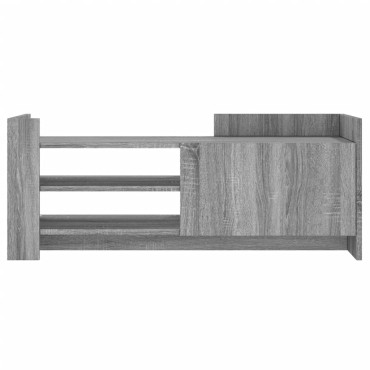vidaXL Έπιπλο Τηλεόρασης Γκρι Sonoma 100x35x40cm από Επεξεργ. Ξύλο