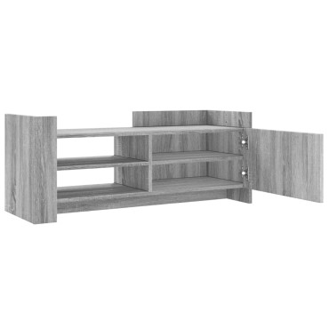 vidaXL Έπιπλο Τηλεόρασης Γκρι Sonoma 100x35x40cm από Επεξεργ. Ξύλο