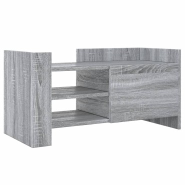 vidaXL Έπιπλο Τηλεόρασης Γκρι Sonoma 80x35x40cm από Επεξεργ. Ξύλο