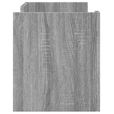 vidaXL Έπιπλο Τηλεόρασης Γκρι Sonoma 80x35x40cm από Επεξεργ. Ξύλο