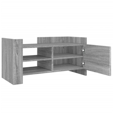 vidaXL Έπιπλο Τηλεόρασης Γκρι Sonoma 80x35x40cm από Επεξεργ. Ξύλο