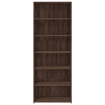 vidaXL Ντουλάπι Καφέ Δρυς 70x41x185cm Επεξεργασμένο Ξύλο 1 τεμ.