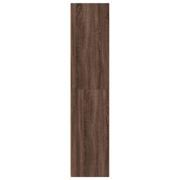vidaXL Ντουλάπι Καφέ Δρυς 70x41x185cm Επεξεργασμένο Ξύλο 1 τεμ.
