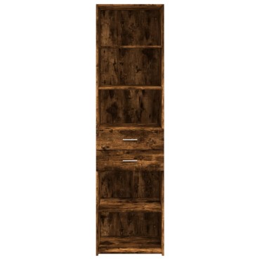vidaXL Ντουλάπι Καπνιστή Δρυς 50x42,5x185cm από Επεξεργασμένο Ξύλο 1 τεμ.