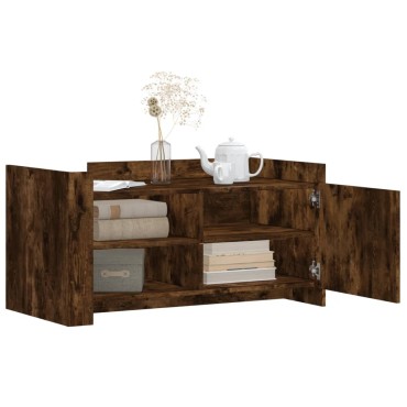 vidaXL Τραπεζάκι Σαλονιού Sonoma Δρυς 100x50x50cm Επεξεργ. Ξύλο 1 τεμ.