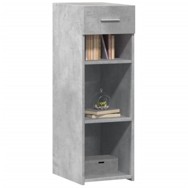 vidaXL Ντουλάπι Γκρι Σκυροδέματος 30x42,5x93cm Επεξεργασμένο Ξύλο 1 τεμ.