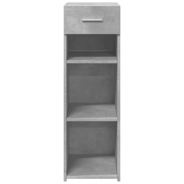 vidaXL Ντουλάπι Γκρι Σκυροδέματος 30x42,5x93cm Επεξεργασμένο Ξύλο 1 τεμ.