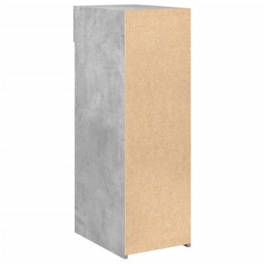 vidaXL Ντουλάπι Γκρι Σκυροδέματος 30x42,5x93cm Επεξεργασμένο Ξύλο 1 τεμ.