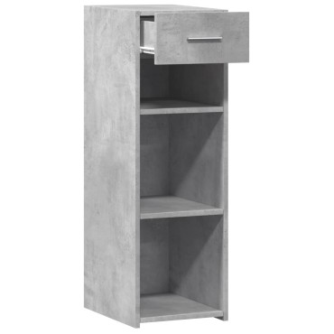 vidaXL Ντουλάπι Γκρι Σκυροδέματος 30x42,5x93cm Επεξεργασμένο Ξύλο 1 τεμ.