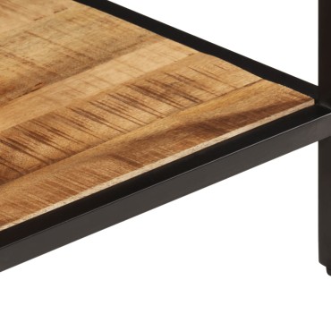 vidaXL Τραπεζάκι Σαλονιού 45x45x35cm από Μασίφ Ξύλο Μάνγκο 1 τεμ.
