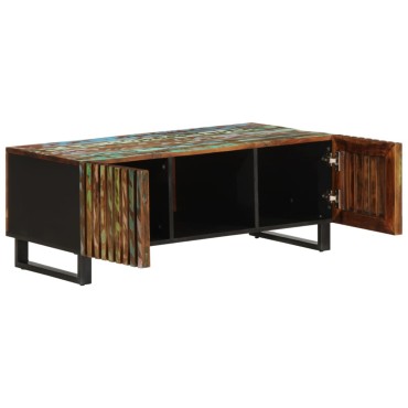 vidaXL Τραπεζάκι Σαλονιού 100x55x40cm από Μασίφ Ξύλο Ακακίας 1 τεμ.
