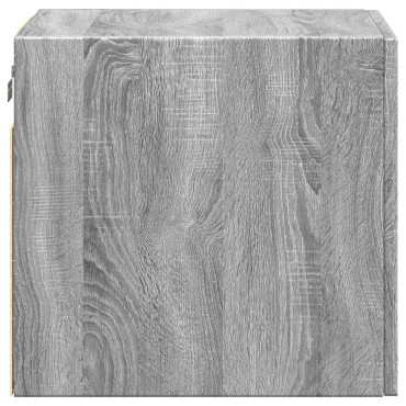 vidaXL Ντουλάπι Τοίχου Γκρι Sonoma 40x42,5x40cm Επεξεργασμένο Ξύλο 1 τεμ.