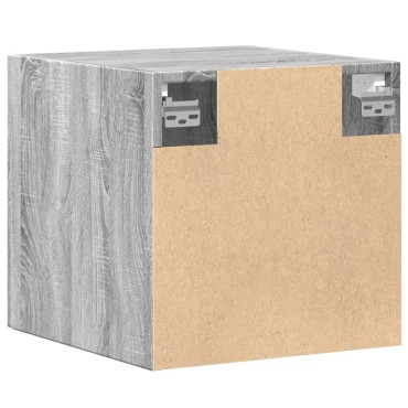 vidaXL Ντουλάπι Τοίχου Γκρι Sonoma 40x42,5x40cm Επεξεργασμένο Ξύλο 1 τεμ.
