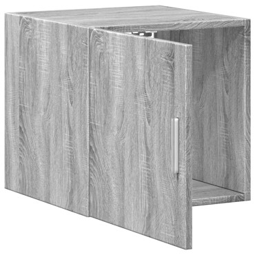 vidaXL Ντουλάπι Τοίχου Γκρι Sonoma 40x42,5x40cm Επεξεργασμένο Ξύλο 1 τεμ.