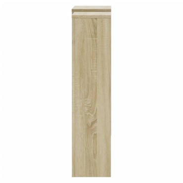 vidaXL Κάλυμμα Καλοριφέρ Sonoma Δρυς 205x21,5x83,5εκ. Επεξ. Ξύλο
