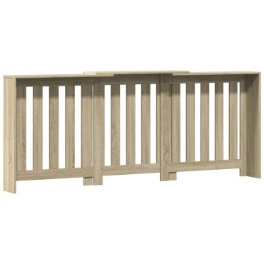 vidaXL Κάλυμμα Καλοριφέρ Sonoma Δρυς 205x21,5x83,5εκ. Επεξ. Ξύλο