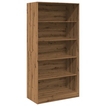 vidaXL Ντουλάπα Αρτισιανή Δρυς 100x50x200cm Επεξεργασμένο Ξύλο 1 τεμ.