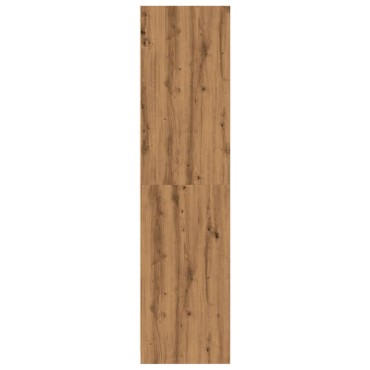 vidaXL Ντουλάπα Αρτισιανή Δρυς 100x50x200cm Επεξεργασμένο Ξύλο 1 τεμ.