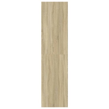 vidaXL Ντουλάπα Χρώμα Sonoma Δρυς 100x50x200cm από Επεξεργασμένο Ξύλο 1 τεμ.