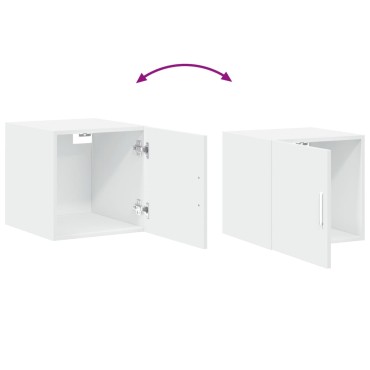 vidaXL Ντουλάπι Τοίχου Λευκό 40x42,5x40cm Επεξεργασμένο Ξύλο 1 τεμ.
