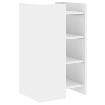 vidaXL Συρταριέρα Λευκή 45x35x75cm από Επεξεργασμένο Ξύλο 1 τεμ.